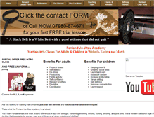 Tablet Screenshot of fenlandju-jitsu.com